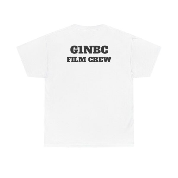 G1NBC Film Crew Tee - Unisex Heavy Cotton T-Shirt, Cool Graphic Tee, Perfect for Film Lovers, Casual Wear, Team Events - Image 2