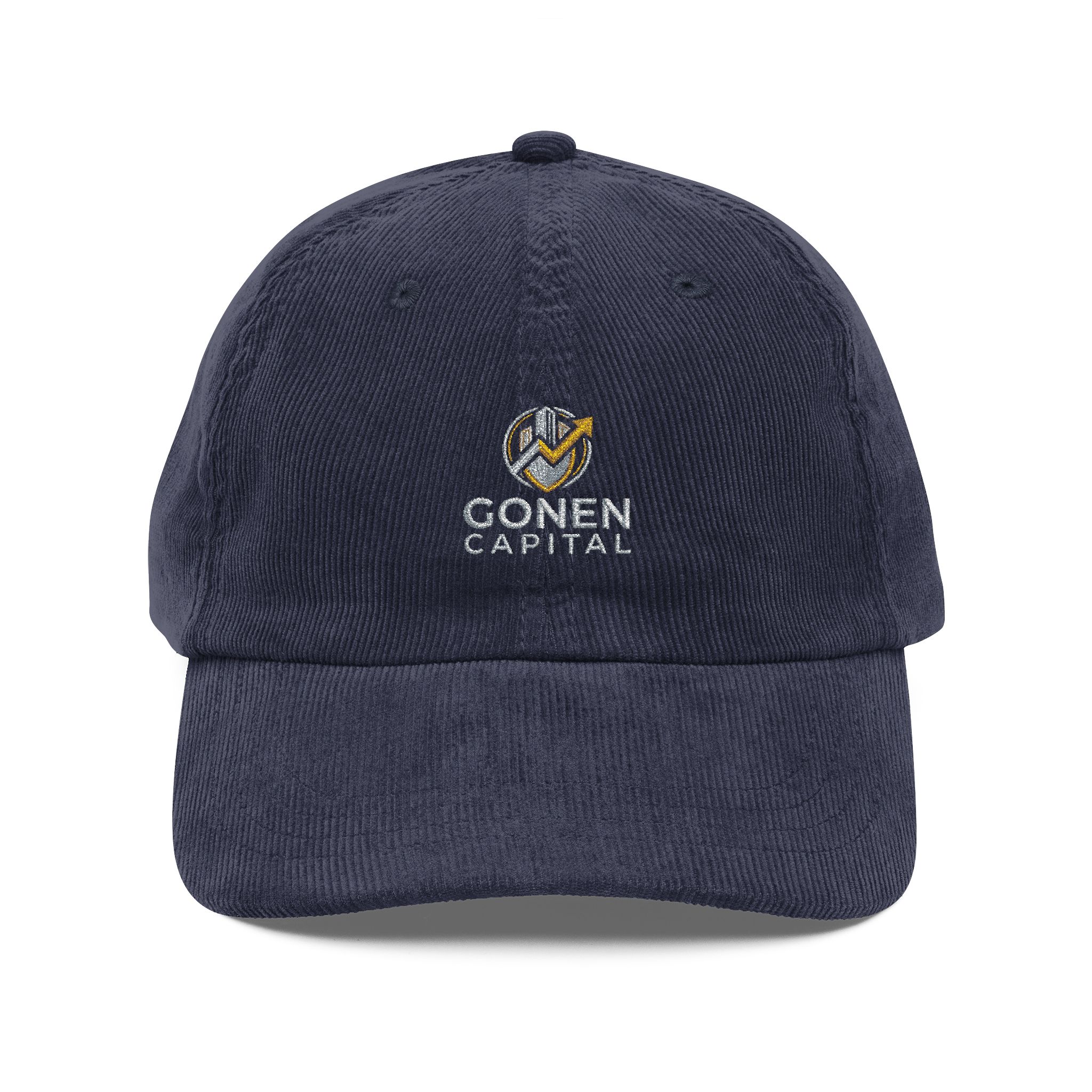 Gonen Capital Vintage Corduroy Cap (Embroidery)